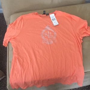 Orange Ralph Lauren T-shirt